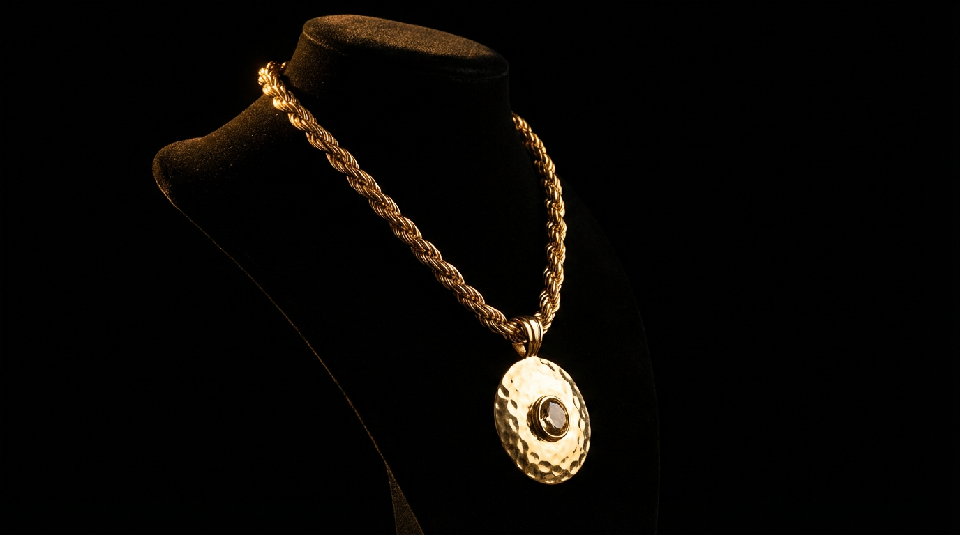 Gold Necklace — Hero Shot